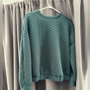 Target Quilted Sweatshirt